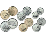 Fiji 6 Coin Set 5 Cent - 2 Dollars 2012 UNC