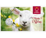Austria 5 Euro Easter Lamb Silver 2017