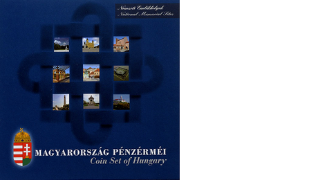 Hungary Official Mint Set Historical Monuments Proof 2015