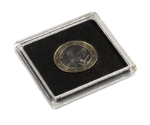 Square Coin Capsules QUADRUM 38 mm Pack 10 Pcs