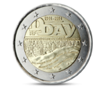 2 Euro D-DAY France 2014
