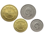 Honduras 4 Coins Set 5, 10, 20, 50 Centavos 2012 - 2016 UNC
