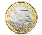 Finland 5 Euro Animals of the Provinces - Karelia Cuckoo 2014