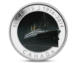 Canada 50 Cents Silver RMS Empress of Irland 2014