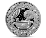 Belarus 1 Ruble Zodiac Aquarius