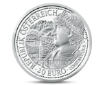 Austria 20 Euro Aquntum