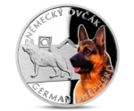 Niue 1 NZD Dog Breeds - German Sheperd 2021 PROOF