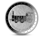 Latvia 1 Lats Railway in Latvia 2011 PROOF