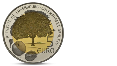 Luxembourg 5 Euro Reinette - Apple Tree 2014