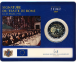 Luxembourg 2 Euro Treaty of Rome in Blister 2007