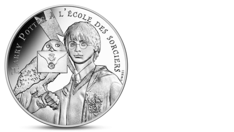France 10 Euro Harry Potter and Philosopher's Stone Owl 2021