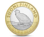 Finland 5 Euro Animals of the Provinces - Aland Eagle 2014