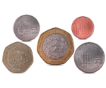 Jordan 5 Coins Set 1 Qirsh + 5, 10 Piastres + 1/4, 1/2 Dinar UNC 