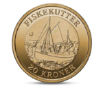 Denmark 20 kroner Fishing Boat
