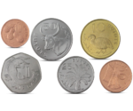 Gambia 6 Coins Set 1 Butus - 1 Dalasi UNC