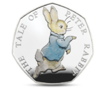 UK Great Britain Peter Rabbit 2017 Silver PROOF
