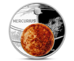 Niue 1 Dollar Solar System  -  Mercury Silver 2020