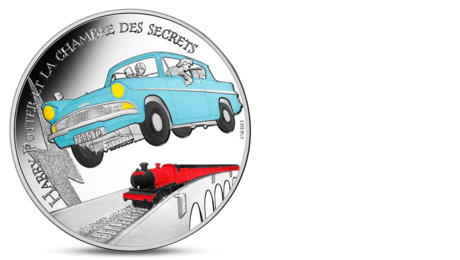 France 10 Euro Harry Potter and Chamber of Secrets Car 2021