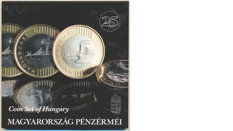 Hungary Official Mint 25th Anniversary Coin Set 2017