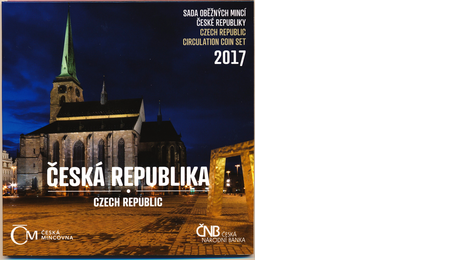 Czech Official Mint Set  2017 BUNC