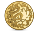 France 50 Euro Year of Dragon Gold 2012
