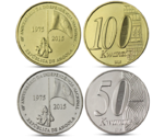 Angola Set 50 and 100 Kwanzas "40th Anniversary of Independence" 2015 UNC